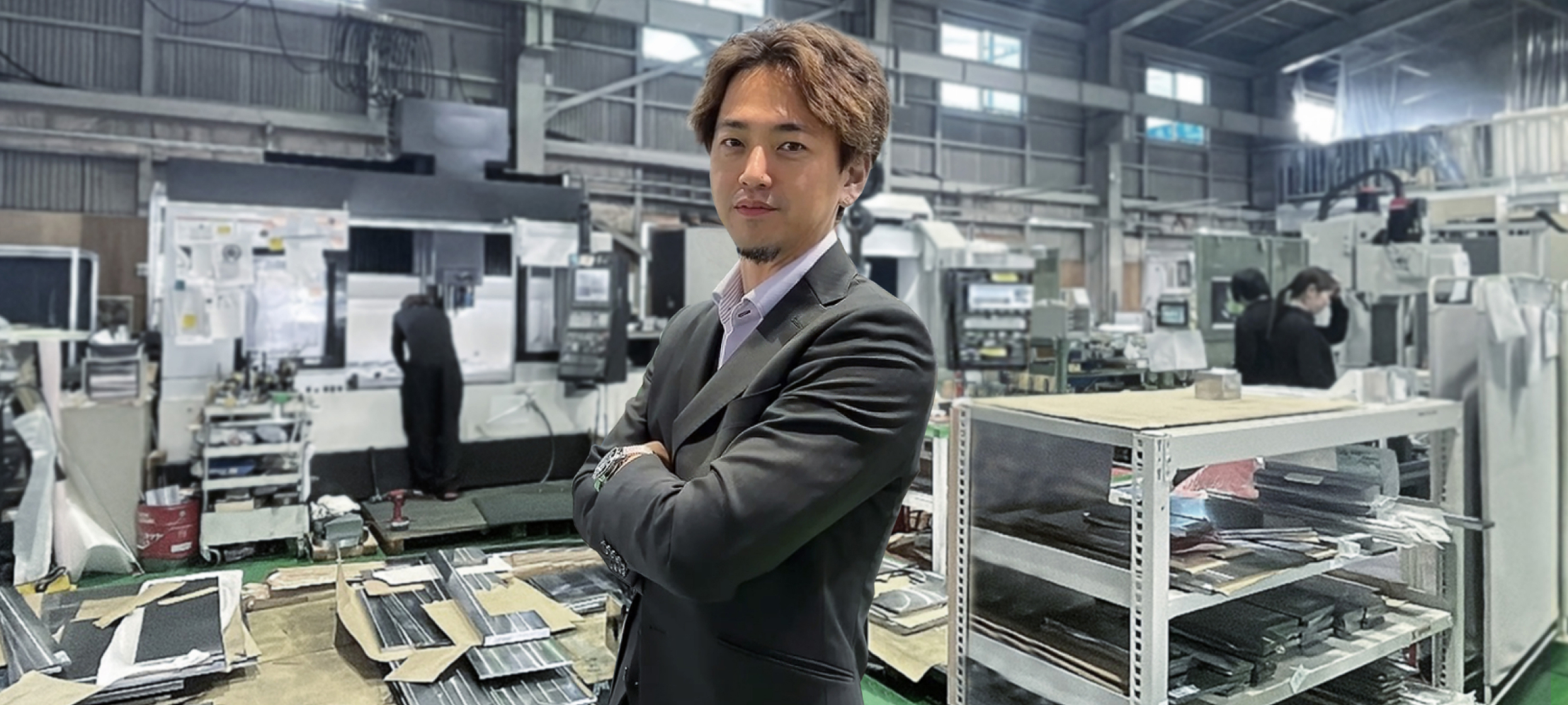 奥井製作所社長の画像